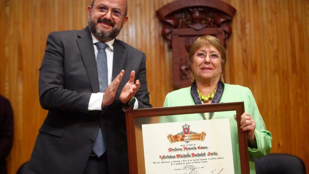 Honoris Causa Michelle Bachelet UdeG